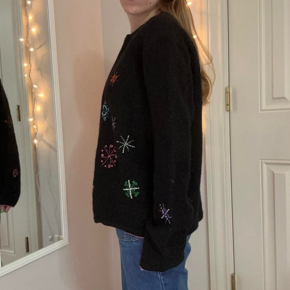 Zip Up Wool Sweater - Picture 8 of 10